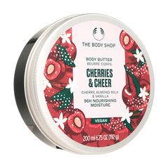 (TheBodyShop)チェリーズ&チアーボディバター200ml 1本