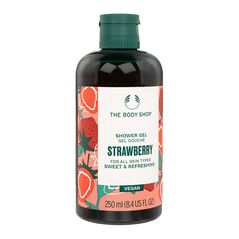 (TheBodyShop)ストロベリーシャワージェル250ml 1本:個人輸入代行Yokohama Media