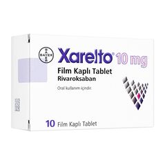 イグザレルト10mg10錠 1箱:個人輸入代行Yokohama Media
