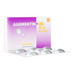 オーグメンチンBID625mg14錠 1箱:個人輸入代行Yokohama Media