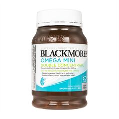 オメガミニダブルコンセントレイト400錠(Blackmores) 1本:個人輸入代行Yokohama Media