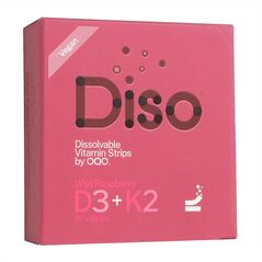D3+K2_30枚・ワイルドラズベリー味(Diso) 1箱:個人輸入代行Yokohama Media