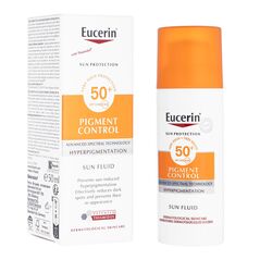 (Eucerin)ピグメントコントロールサンフルイドSPF50+_50ml 1本:個人輸入代行Yokohama Media