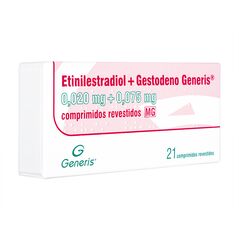 Generis[エチニルエストラジオール0.02mg+ゲストデノジェネリス0.075mg]21錠:個人輸入代行Yokohama Media
