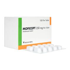モフェセプト250mg100錠 1箱:個人輸入代行Yokohama Media