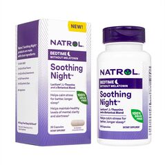スージングナイト30錠(Natrol) 1本:個人輸入代行Yokohama Media