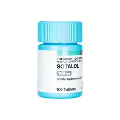 ソタロール160mg100錠 1本:個人輸入代行Yokohama Media