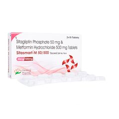 シタスマートM[50mg+500mg]30錠 1箱:個人輸入代行Yokohama Media
