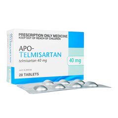 APO-テルミサルタン40mg28錠 1箱:個人輸入代行Yokohama Media
