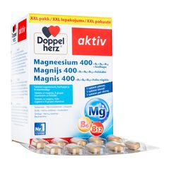アクティブ・マグネシウム400mg80錠(Doppelherz) 1箱:個人輸入代行Yokohama Media