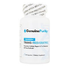 トランスレスベラトロール60錠(GenuinePurity) 1本:個人輸入代行Yokohama Media