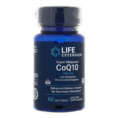 スーパーユビキノールCoQ10_100mgウィズエンハンスドミトコンドリアサポート60錠(LifeExtension) 1本:個人輸入代行Yokohama Media