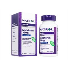 (Natrol)アドバンスドスリープメラトニン10mg60錠 1本:個人輸入代行Yokohama Media