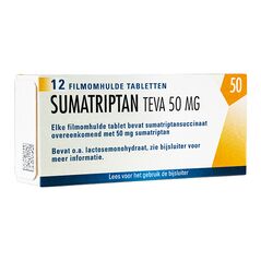 スマトリプタン50mg12錠 1箱:個人輸入代行Yokohama Media