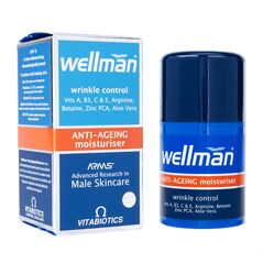 (Vitabiotics)ウェルマン・アンチエイジングモイスチャライザー50ml 1本:個人輸入代行Yokohama Media