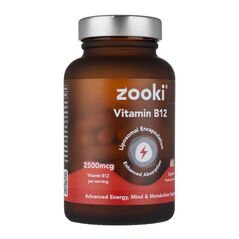 ビタミンB12_2500mcg60錠(Zooki) 1本:個人輸入代行Yokohama Media