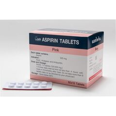 アスピリンASPIRIN 325mg10錠×1シート
