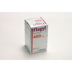 FLAGYL (Metronidazole) 400mg 100錠入り1ボトル