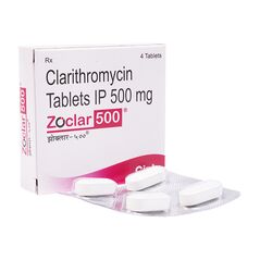 クラリスロマイシン500mg4錠:個人輸入代行Yokohama Media