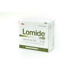 ロミドLomide(ロペラミド Loperamide HCL 2mg)100カプセル入り