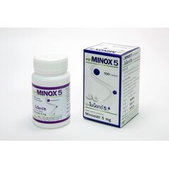 ミノックス5 MINOX5(minoxidil5mg)100錠入り 1本