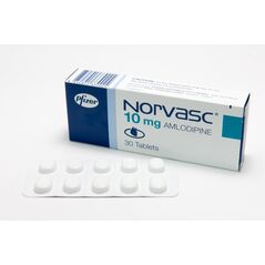 ノルバスク NORVASC 10mg 10錠入り3シート×