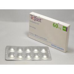 TELFAST テルファースト(Fexofenadine HCL 60mg)１０錠