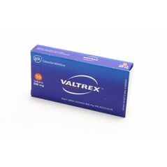 VALTREX (Valaciclovir ) 500mg 10錠1シート