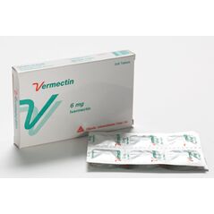 ベルメクチン VERMECTIN(イベルメクチン Ivermectin 6mg)12錠入×