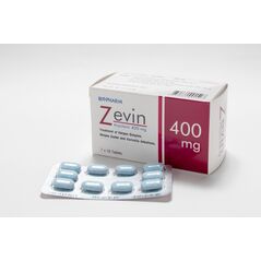 ZEVIN 400mg TABLET (Acyclovir 400mg) 10錠1シート