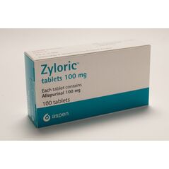 ザイロリック Zyloric 100mg 100錠入り