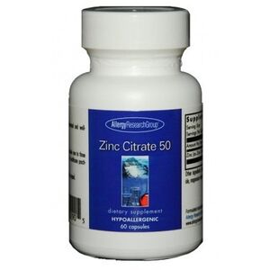 亜鉛　50mg　（Zinc Citrate 50 Mg 60 Vegetarian Caps ）:個人輸入代行Yokohama Media