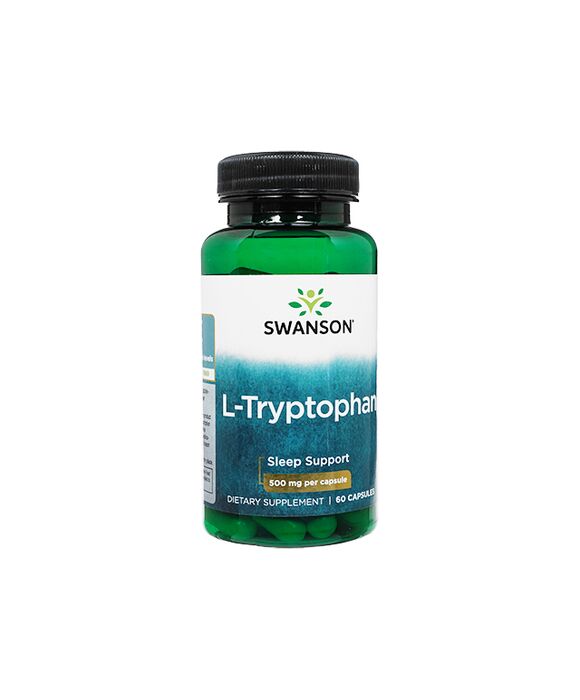 L-トリプトファン500mg60錠(Swanson)  1本:個人輸入代行Yokohama Media