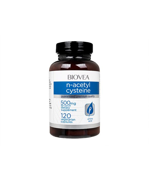 N-アセチルシステイン500mg120錠(Biovea)  1本:個人輸入代行Yokohama Media