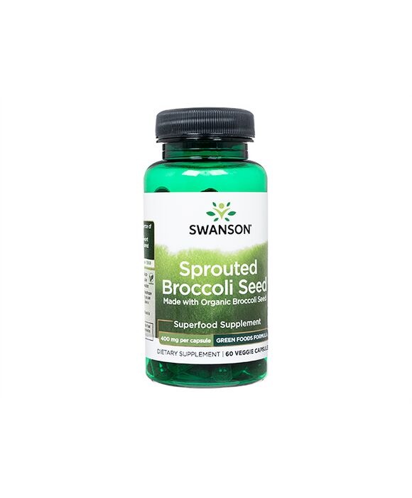 グリーンフーズ・スプラウトブロッコリーシード400mg60錠(Swanson)  1本:個人輸入代行Yokohama Media