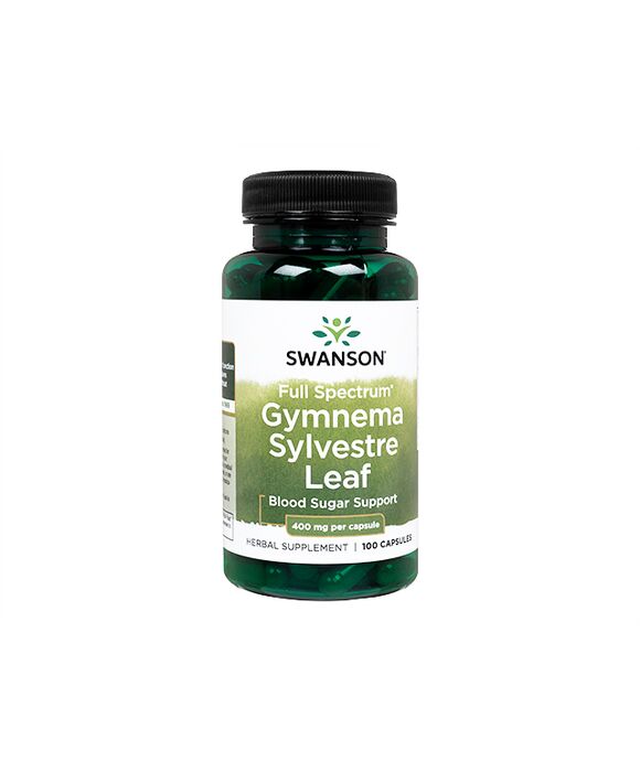 フルスペクトラム・ギムネマシルベスタリーフ400mg100錠(Swanson)  1本:個人輸入代行Yokohama Media