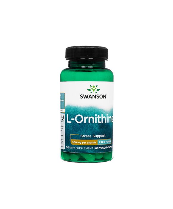 L-オルニチン500mg60錠(Swanson)  1本:個人輸入代行Yokohama Media