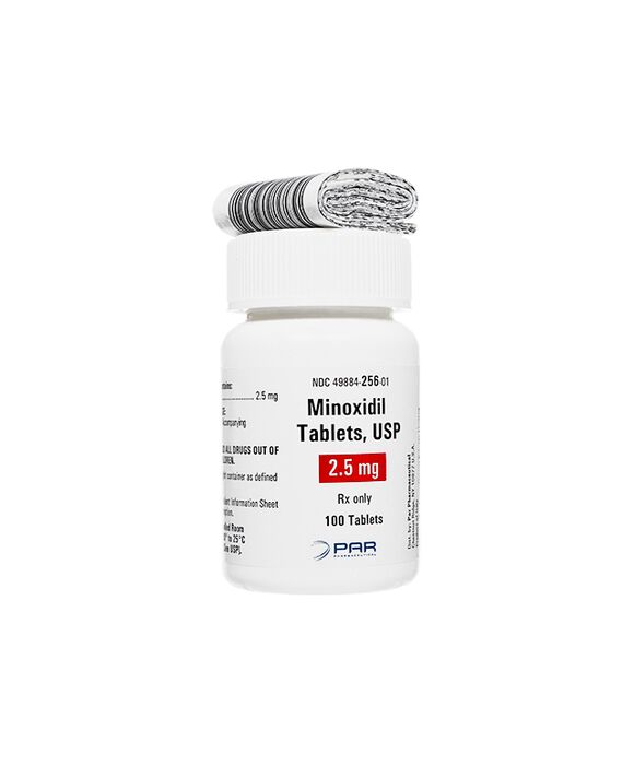ミノキシジル2.5mg100錠  1本:個人輸入代行Yokohama Media