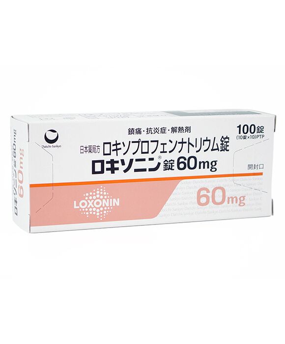 ロキソニン60mg[JPN]100錠:個人輸入代行Yokohama Media