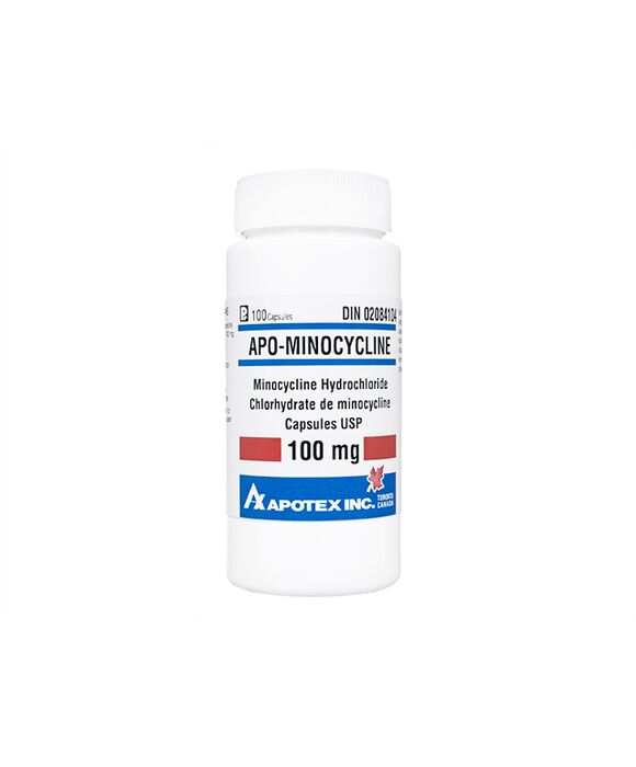 APO-Minocycline100mg100錠  1本:個人輸入代行Yokohama Media