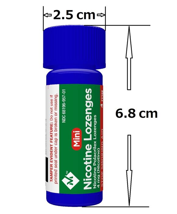 ミニ ニコチンローゼンジ 4mg ミント味:個人輸入代行Yokohama Media