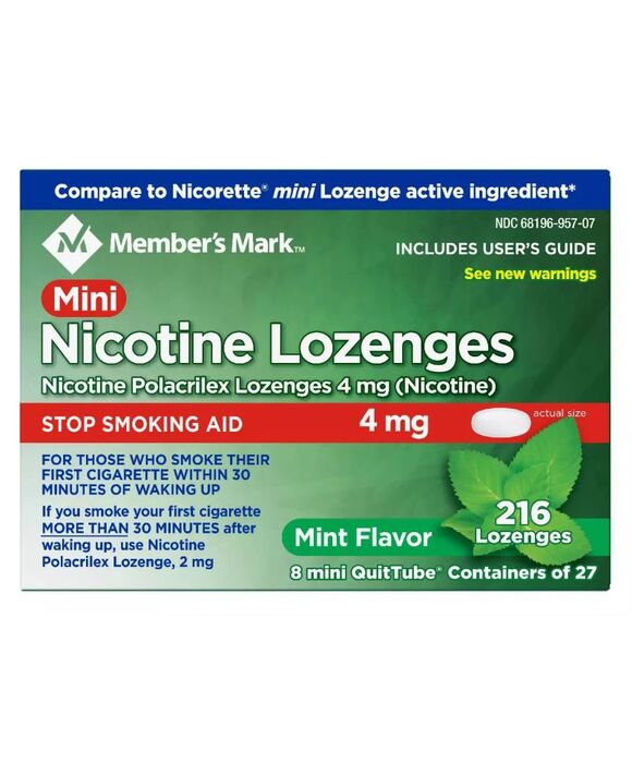 ミニ ニコチンローゼンジ 4mg ミント味:個人輸入代行Yokohama Media