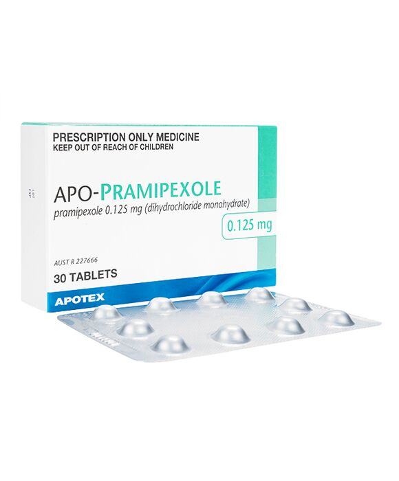 APO-プラミペキソール0.125mg30錠 1箱:個人輸入代行Yokohama Media