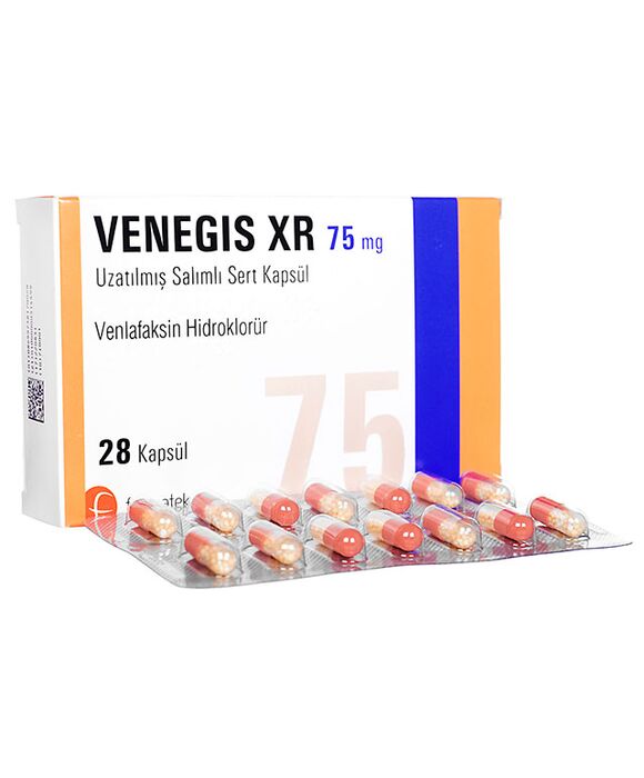 エフェキソールXRジェネリック75mg28錠 1箱:個人輸入代行Yokohama Media