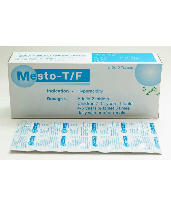 メスト Mesto-T/F 100錠 x1箱:個人輸入代行Yokohama Media