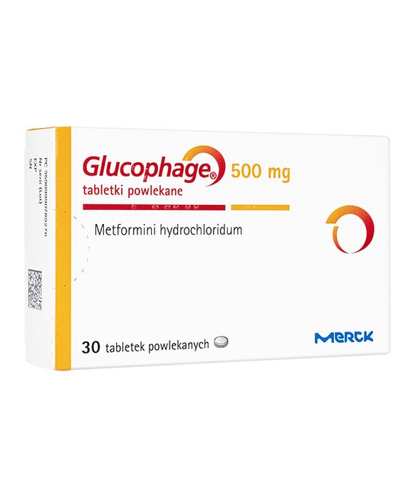 グルコファージ500mg30錠 1箱:個人輸入代行Yokohama Media