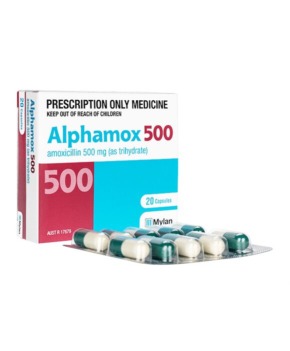 アルファモックス500mg20錠 1箱:個人輸入代行Yokohama Media