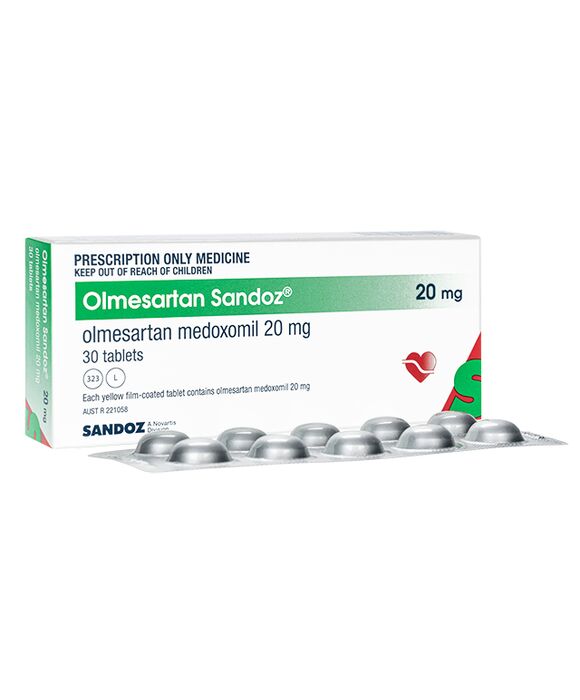 オルメサルタン20mg30錠 1箱:個人輸入代行Yokohama Media