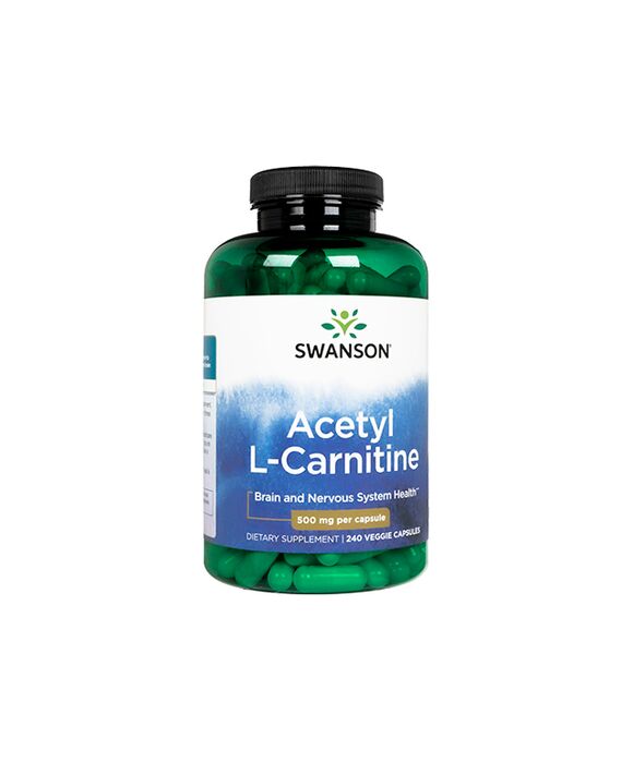 アセチルL-カルニチン500mg240錠(Swanson) 1本:個人輸入代行Yokohama Media
