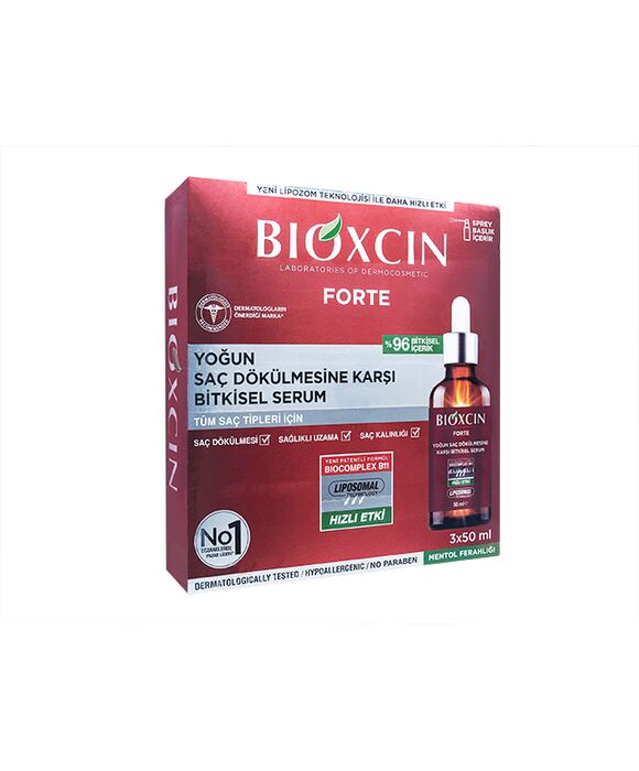 (Bioxcin)フォルテヨーグンサチドッグミシィネカイシビトゥキサイセラム50ml3本 1箱:個人輸入代行Yokohama Media